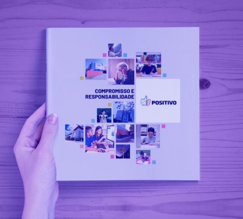 Positivo lança novo folder institucional